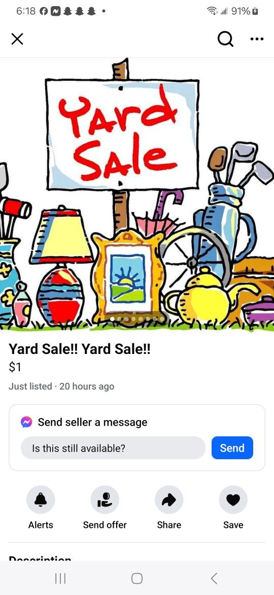 YARD SALE