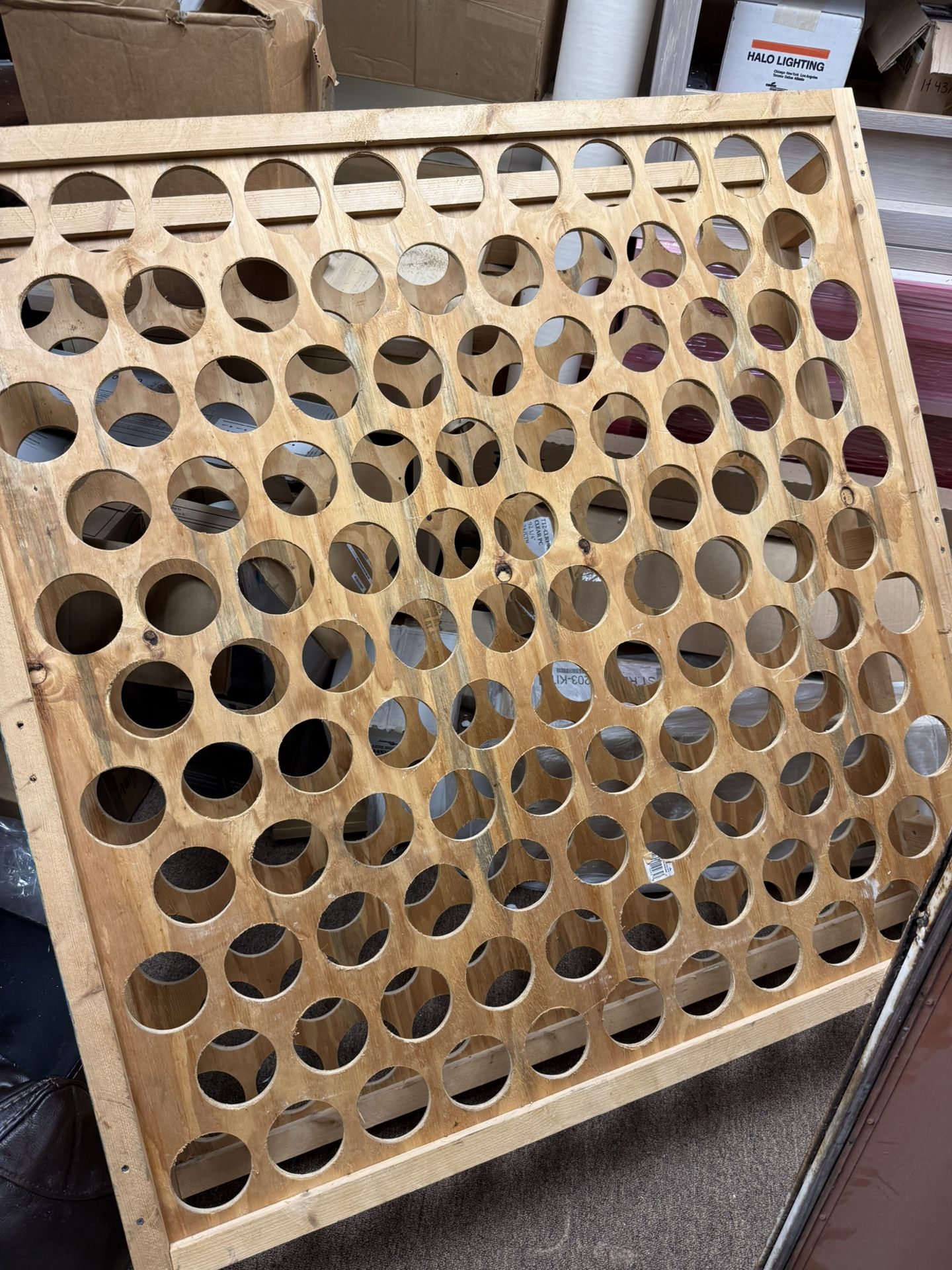 Commercial Wine Holder, Holds 116 Bottles
