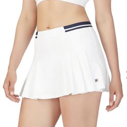 FILA Women's Heritage 13.5” Signature Skort  Size XS