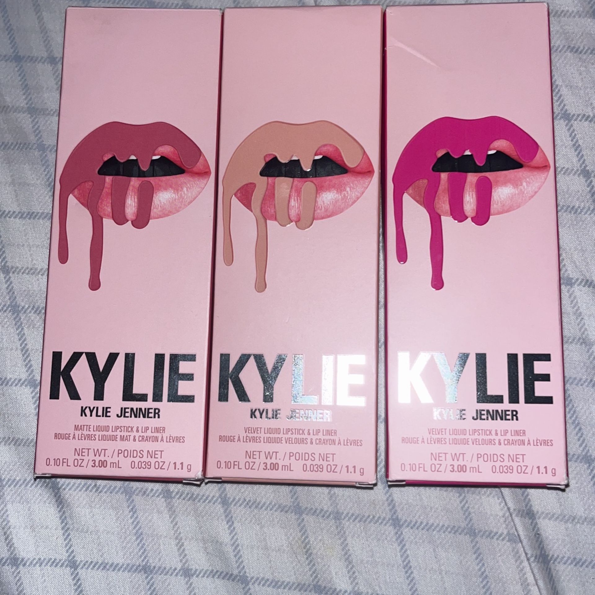 Kylie Jenner Matte Lip Shades 9$ Each Or All 3 For 25$