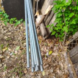 Varilla con Rosca de 1/2 Por 10' de largo 11piezas