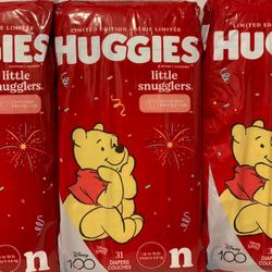 Huggies Little Snugglers Size N-31ct (*Please Read Post Description*)