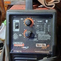 Lincoln Electric Welder w/ Gloves And Mask