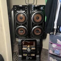 Sony LBT-ZX66I Muteki high-power mini hi-fi component system