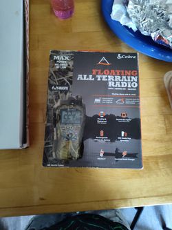 Cobra Floating All Terrain Radio New 