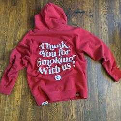 Thank you for smoking with us ! | Cookie Hoodie