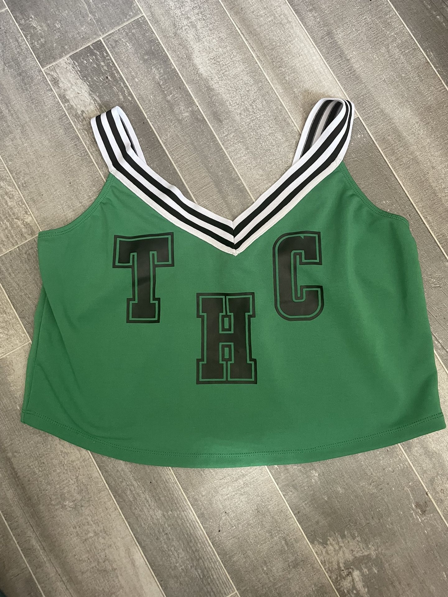 Trickz N' Treatz THC Cheerleader Costume Just Top Dolls Kill Size 2XL