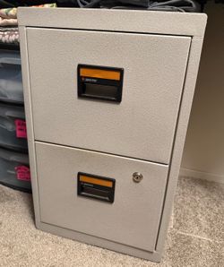 SentrySafe 2-drawer fire-resistant vertical file cabinet