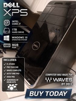 i7 Dell Desktop Music Producers + Engineers