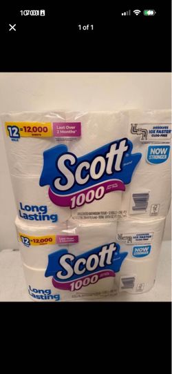 Scott toilet paper 2/$20