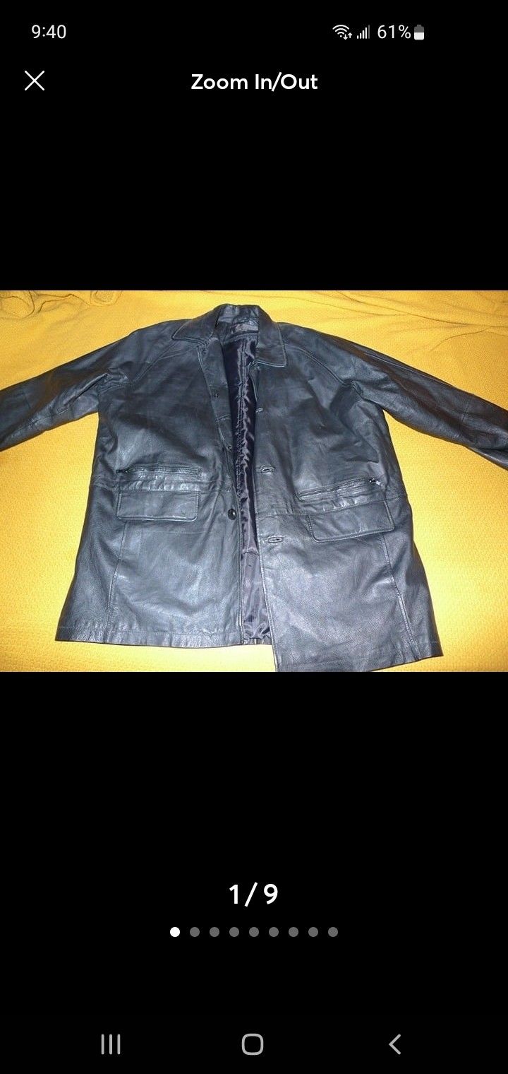 PHASE TWO XL FAUX LEATHER JACKET SALES Removable Insulated Black Jackets ❃ Fleetwood Berks County