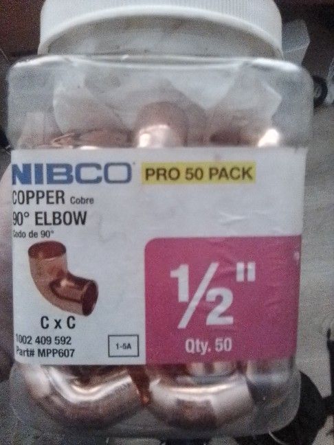 90° Copper Elbow