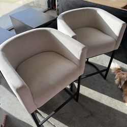 Bar stool chairs 2 count