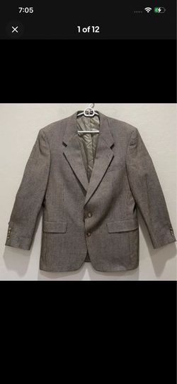 Hart Schaffner Marx 46R Houndstooth Check Sport Mens Coat Blazer Dillards
