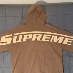 Supreme Wrapped Half Zip Hooded Sweatshirt