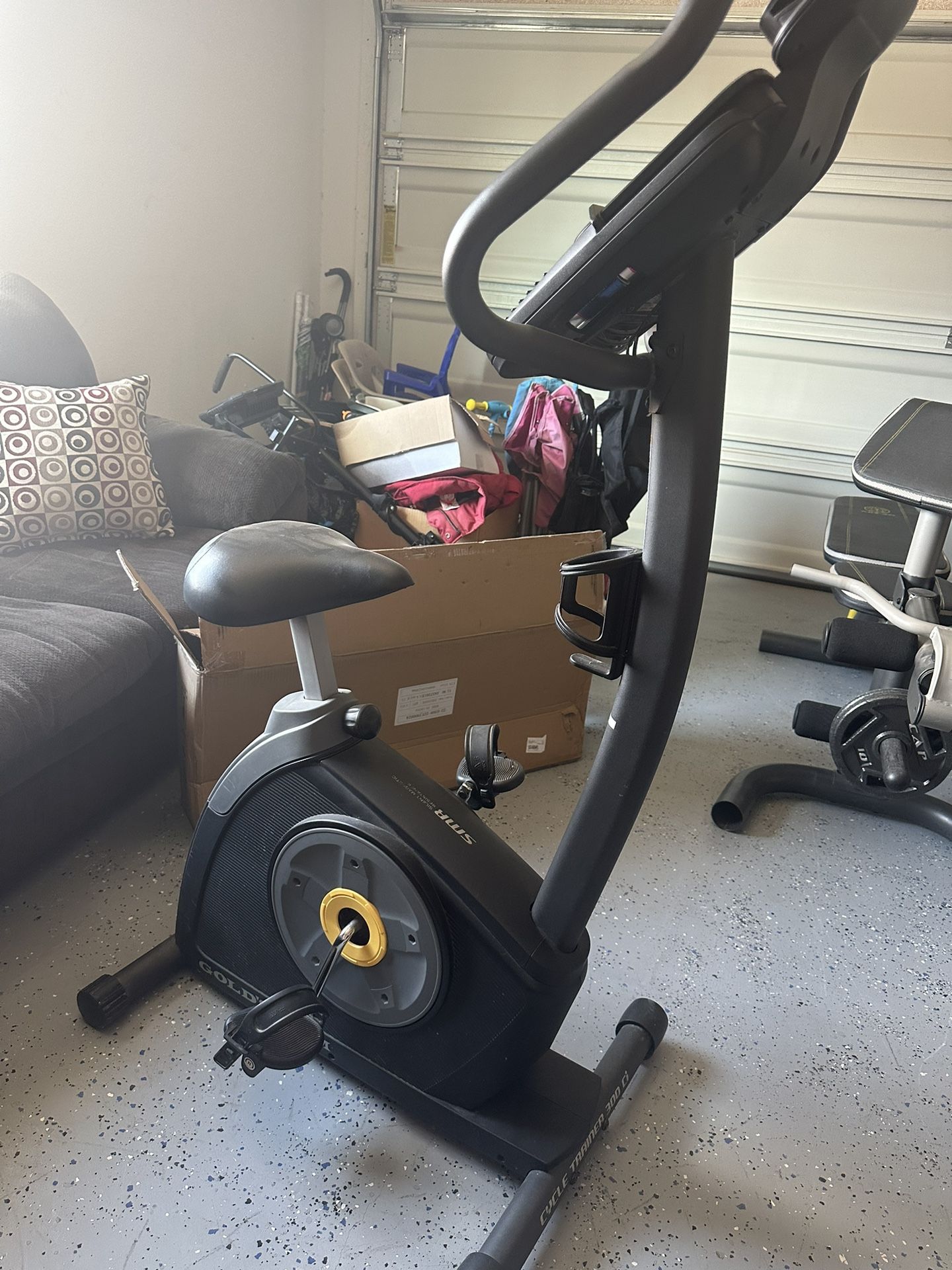 Gold s Gym Cycle Trainer 300 Ci Upright Exercise Bike iFit