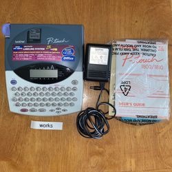 Brother P-Touch Model PT-1800/1810  Electronic Label Maker Tested Working