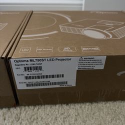 New Sealed Optima Projector 