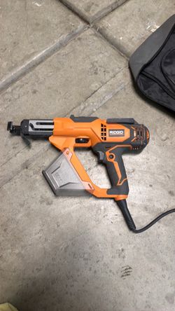 RIDGID Corded Collated Drywall Screw Gun