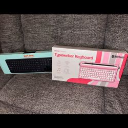 Typewriter Keyboard/Wireless Silent Keyboard