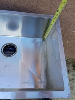 Kitchen sink 24 x 9