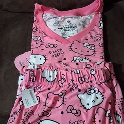 Hello Kitty Pajama Set Brand New Size Large $20