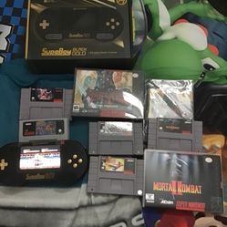 Super Nintendo Supaboy  Black Gold