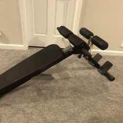 Fitness Workout Weight Lifting Bench Press Flat Decline Adjustable Bench