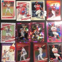 Philadelphia Phillies Baseball Cards With Mostly Parallels And Even An Image Variation!