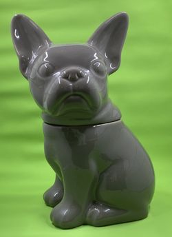 French Bulldog Cookie Jar Gray By Threshold