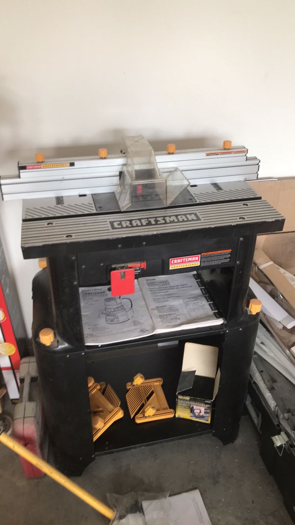 Craftsman Professional Router Table with 2HP Router for Sale in