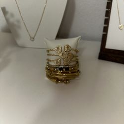 Nail and hearts sets  Bracelets 