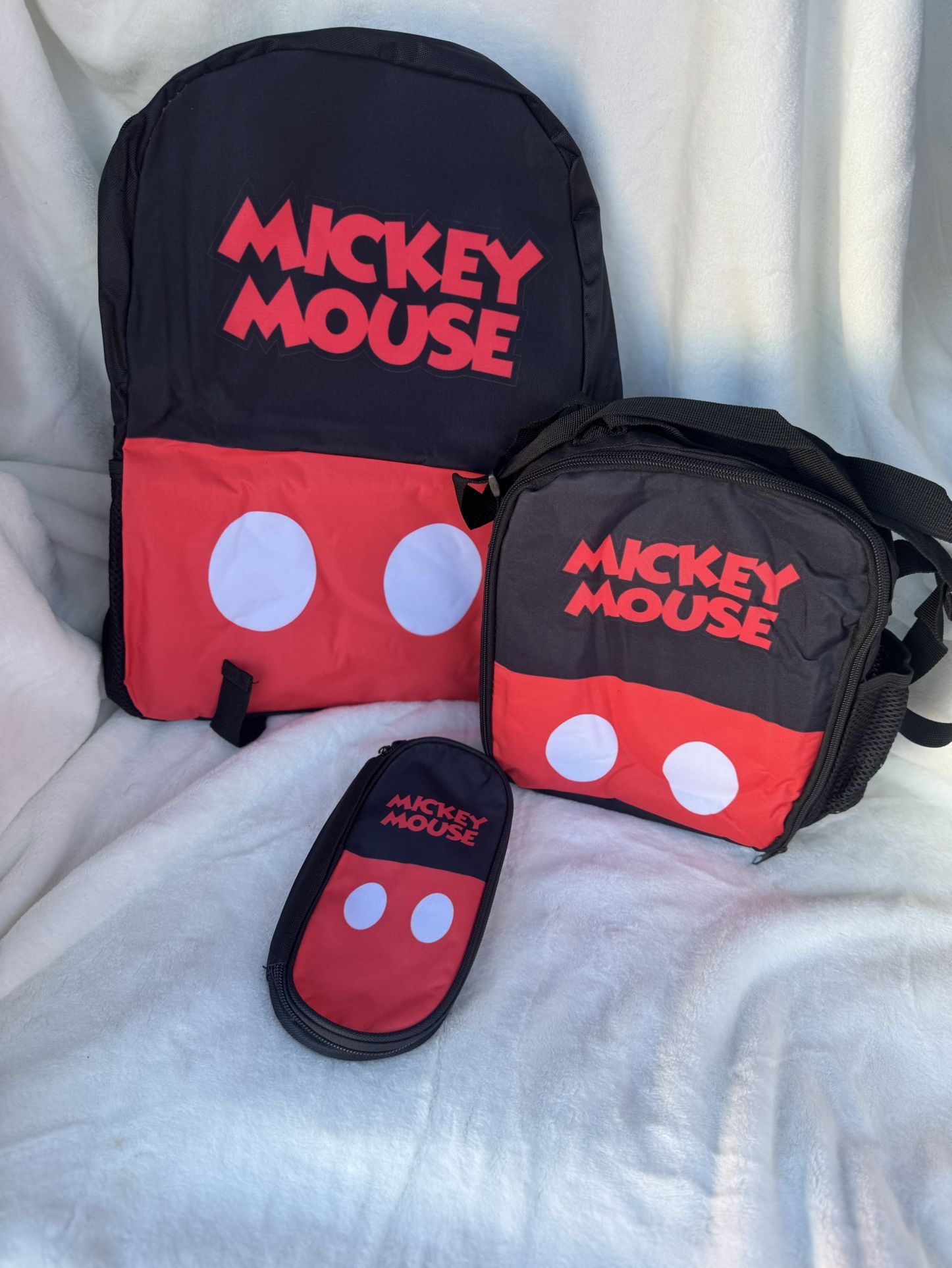 Mickey Mouse Backpack Set 