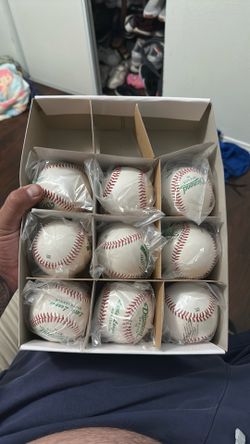 Brand new diamond baseballs