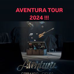 Aventura Concert Tickets For Sale Sunday May 5th 