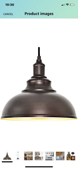 Hanging Light Fixture