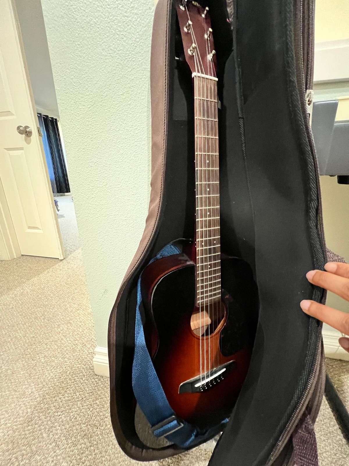 Yamaha Quarter Size - Acoustic Guitar For Sale - Cover + Stand Includes