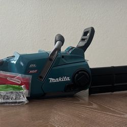 Makita 40v 18” chainsaw TOOL ONLY $150