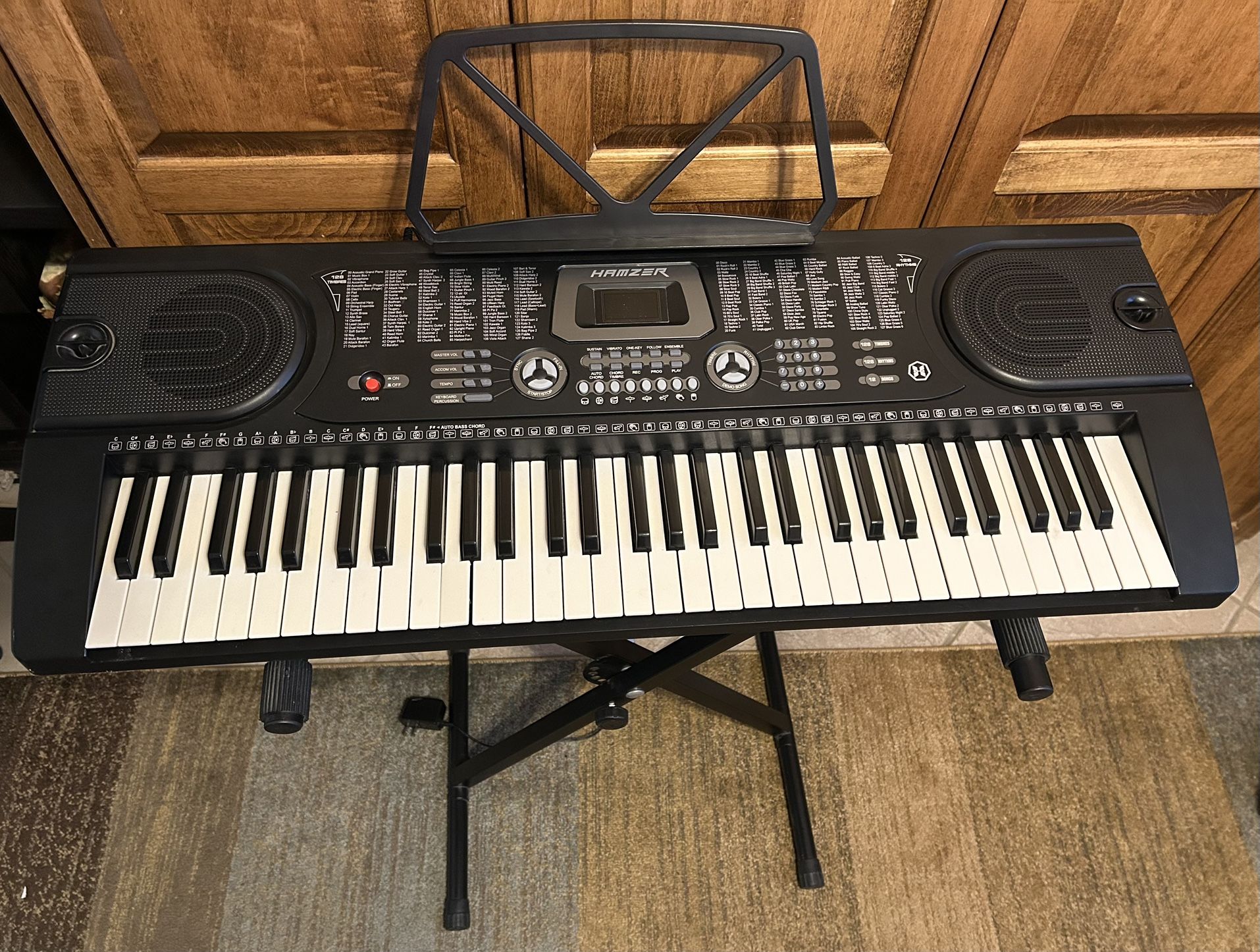 Hamzer Keyboard With Adjustable Stand
