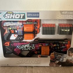 ZURU X SHOT SKINS Dart Blasters NEW (NERF Like) 