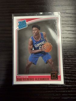 Shai Gilgeous Alexander Rookie Card