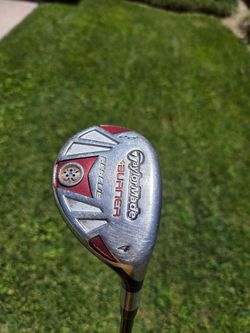 TaylorMade Burner Rescue 22° 4 Hybrid Golf Club, RH