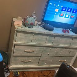 Blue Dresser Unique Color