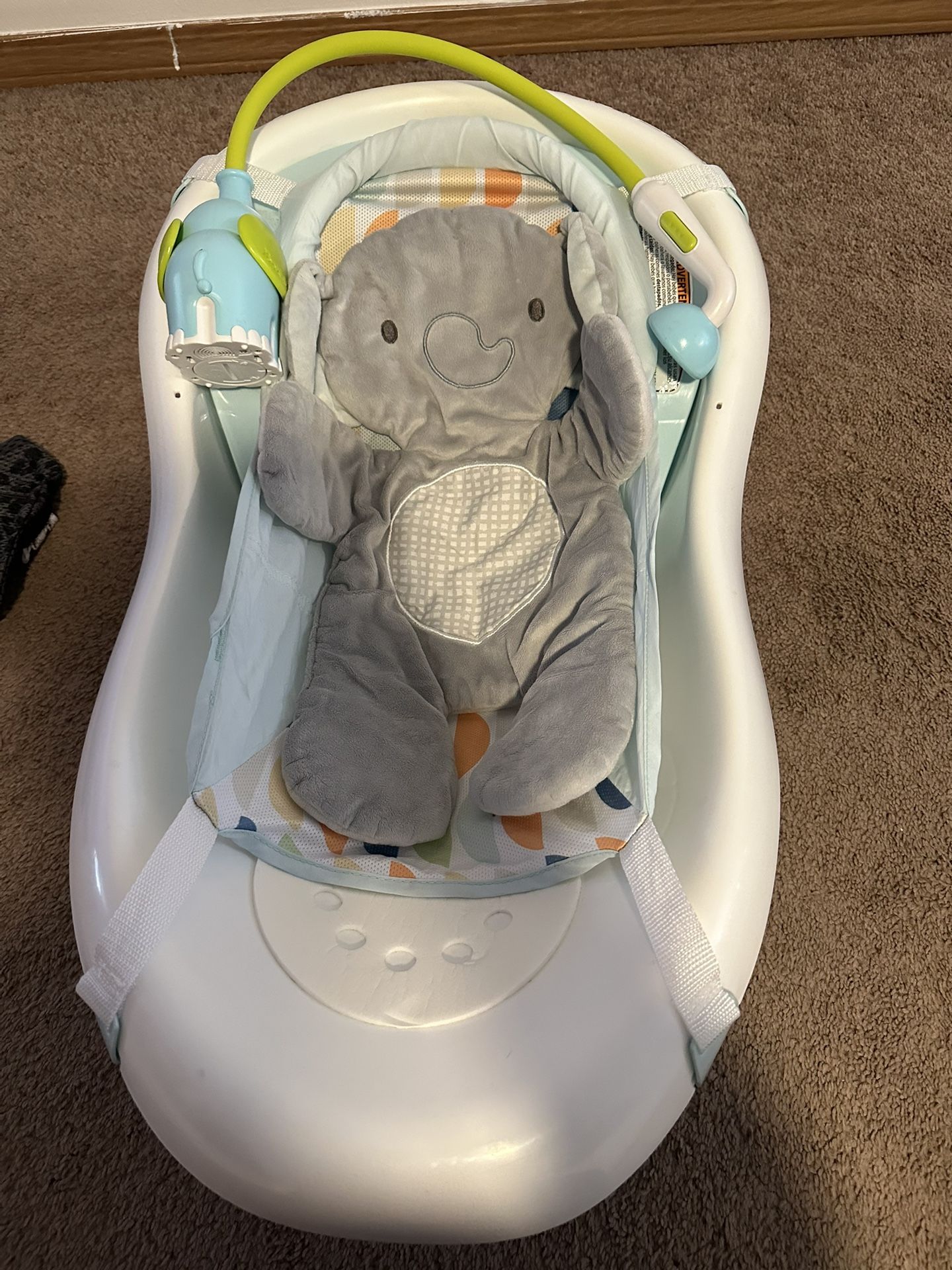 Infant Bath Tub With Spray Nozzle