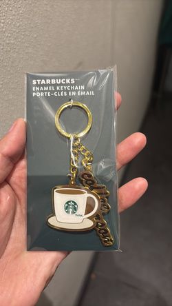 Starbucks key chain