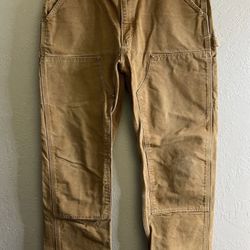 125th Anniversary Carhartt Double Knee Pants Size 36" X 32"