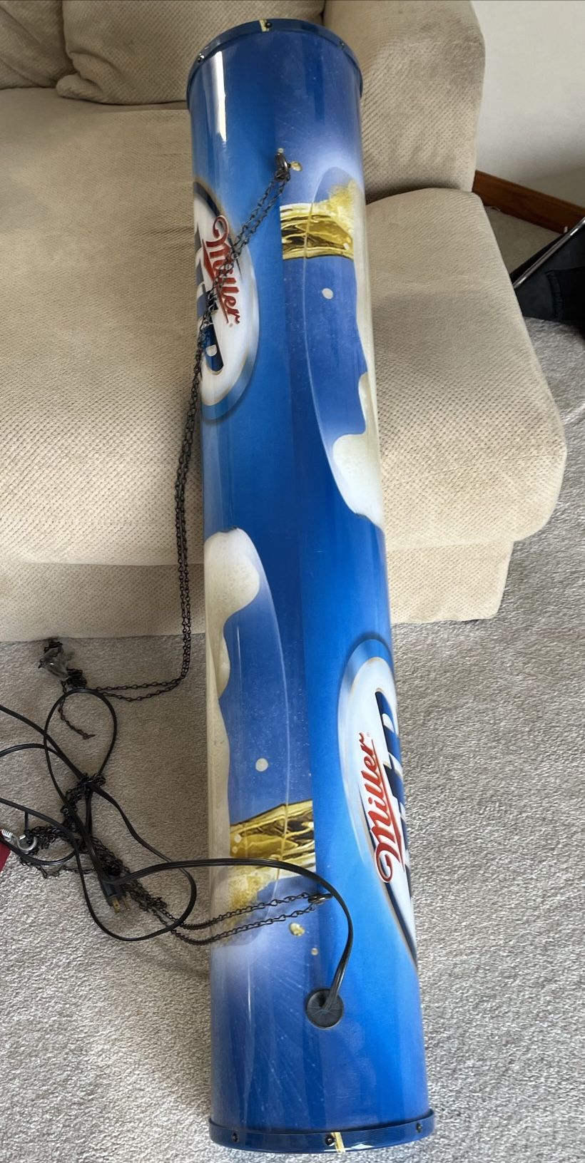 REDUCED Miller Lite Pool Table Light