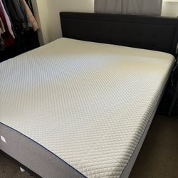 Nectar King  Mattress + Bed frame 