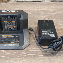 Ridgid Battery Charger Brand New Still In Original Packaging 