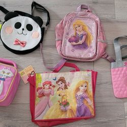 Disney Princess, Panda & Cat Lunchbox